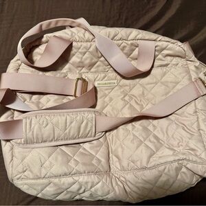 Quilted Pink Tote Bag